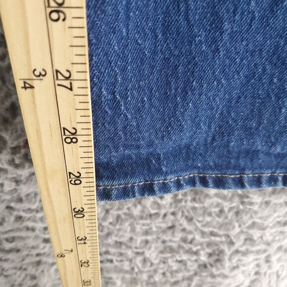 Universal Thread Jeans Womens 10R Blue High Rise Flare Cotton Blend Denim - Picture 8 of 11